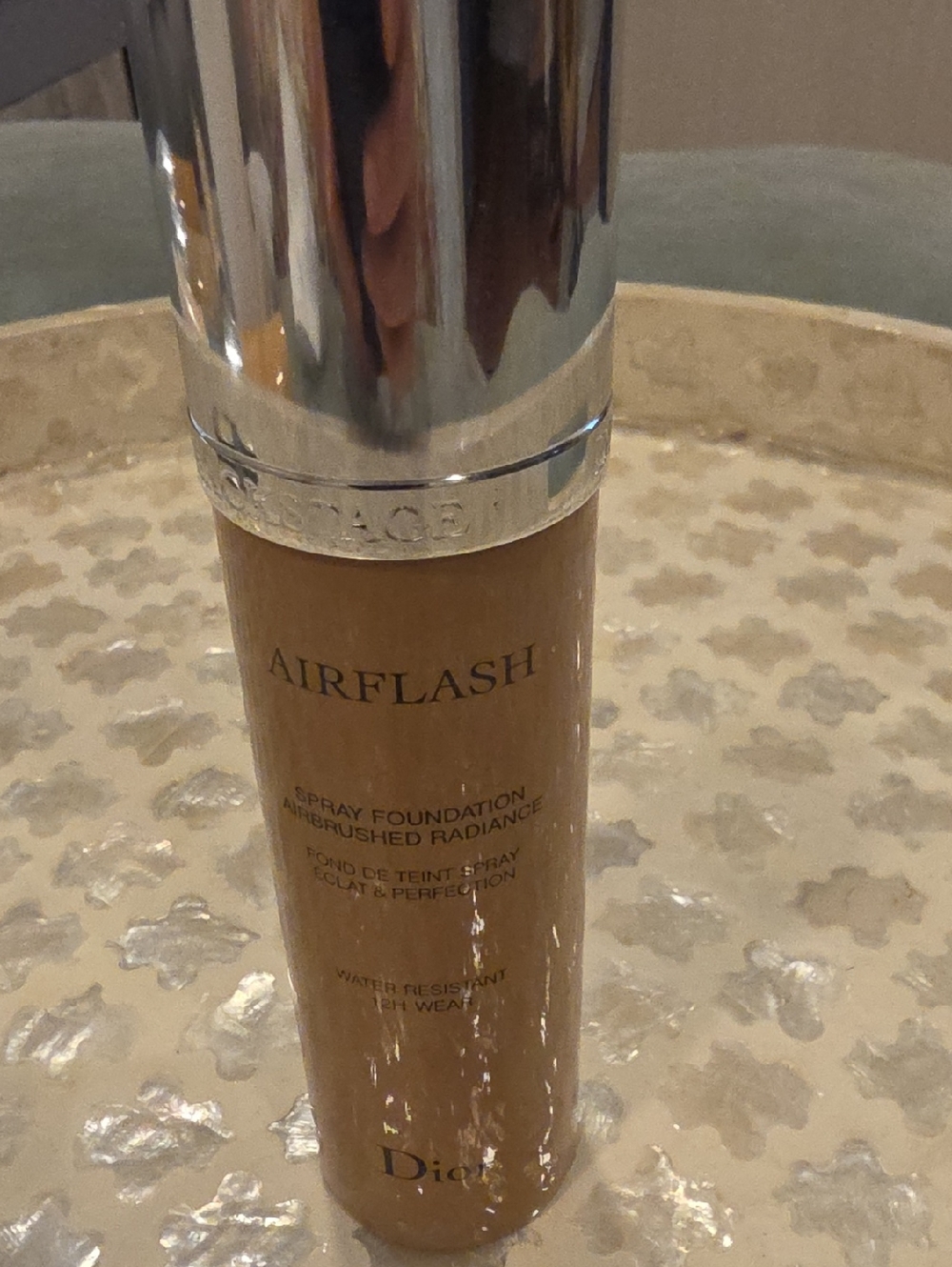 Dior Airflash Spray Foundation - Brown with Silver Cap